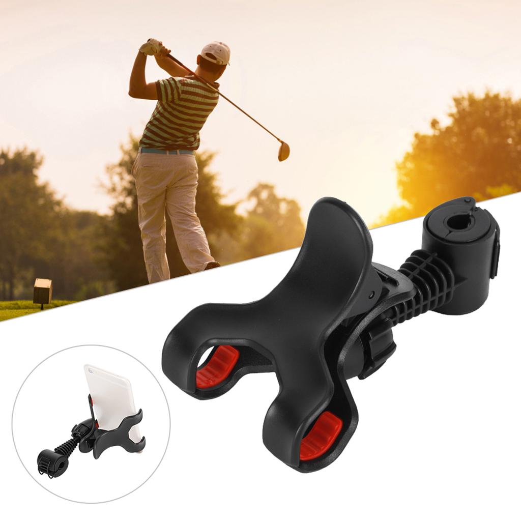 Golf Club Mobile Phone Stand Shooting Clip Stick 360 Degrees Rotation Playing Action Record Posture Correction Live