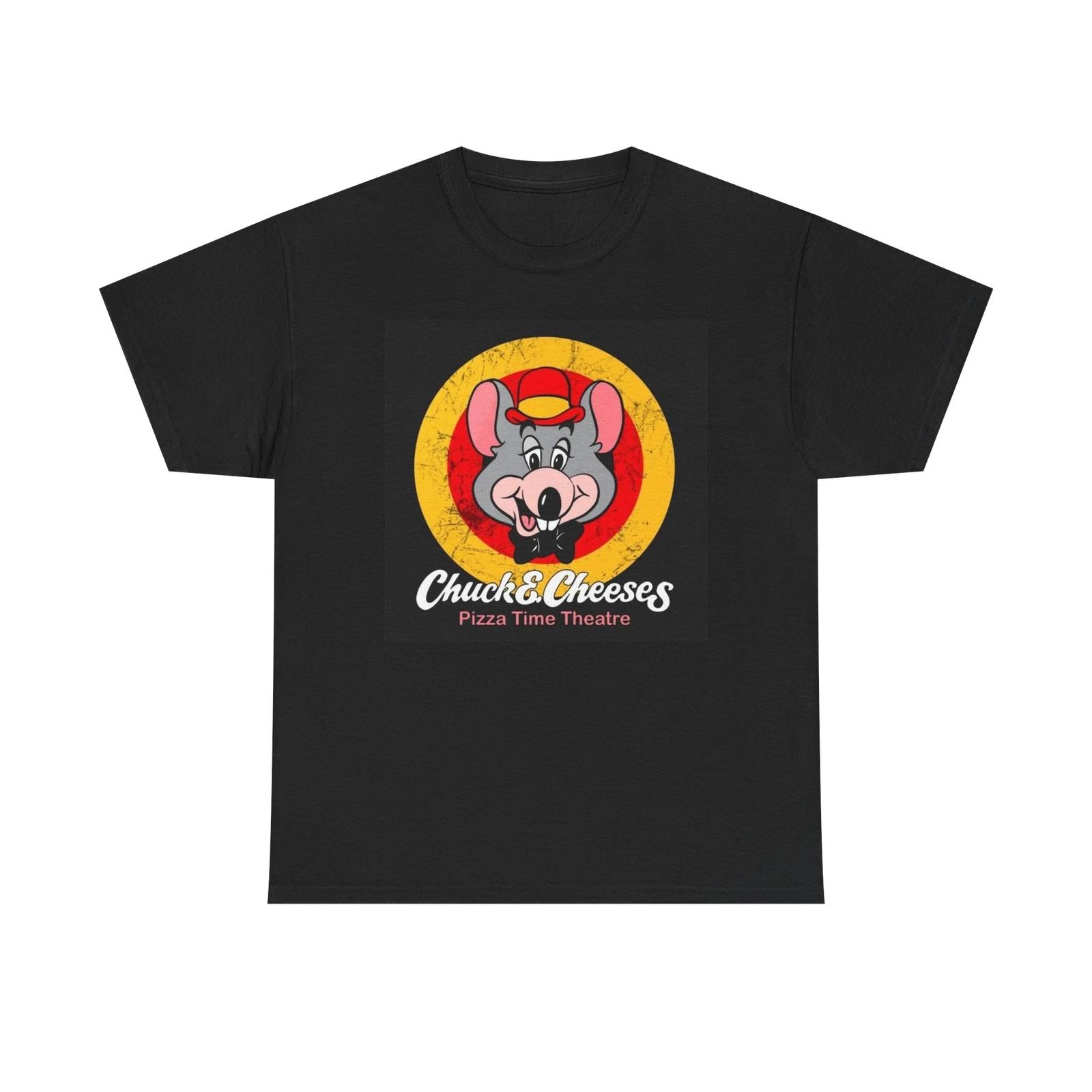 Men s and Women s T-shirts Chuck E Cheese Pizza L