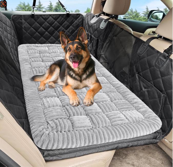 Plush Non-Slip Car Backseat Pet Cushion and Sofa Pad