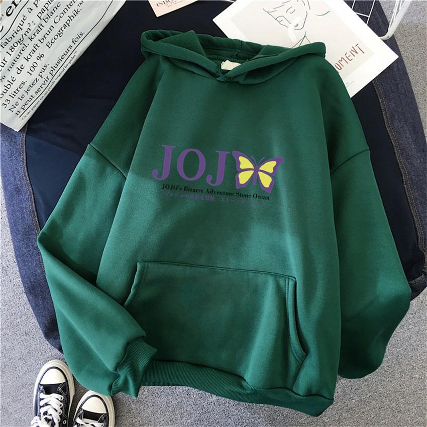 Jojo's Bizarre Adventure Unisex Anime Hoodie: Hip Hop Casual Pullover