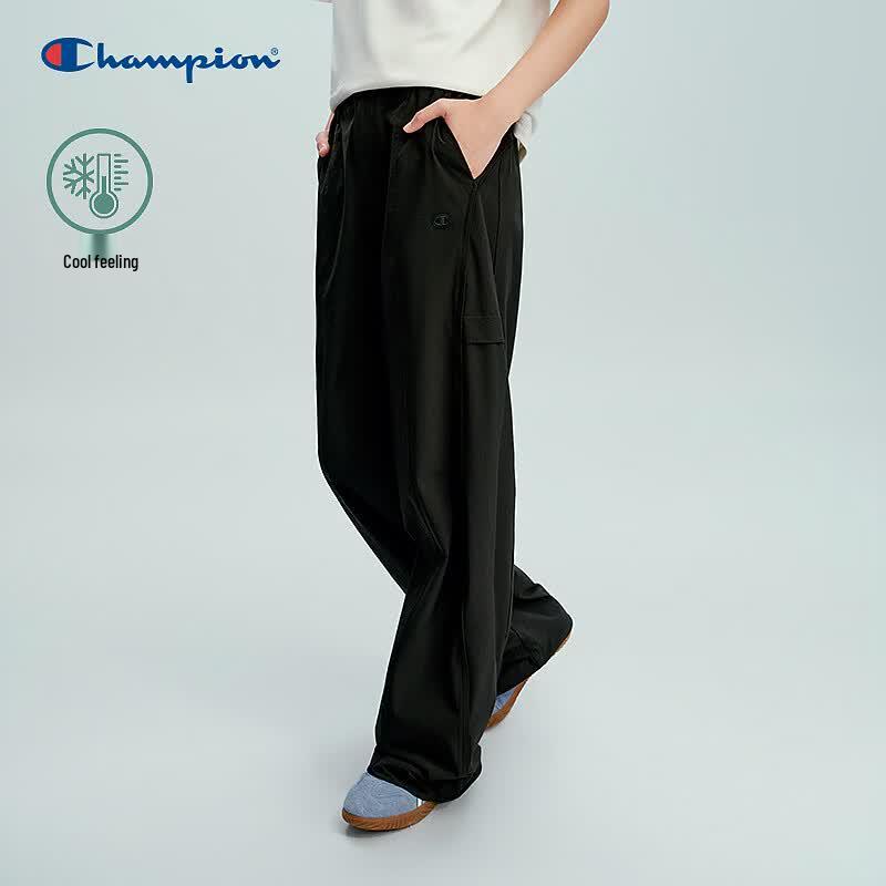 Champion Women s Cooling Straight-Leg Drawstring Pants L