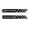 Car Rearview Mirror Vinyl Waterproof Decals Decor Rear View Mirror Sticker For Kia Rio Ceed Sportage Cerato Soul Sorento K2 K5 Flip Car Accessories