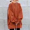 Felpe con Cappuccio Oversize alla Moda Felpe Donna Casual Pullover Top Manica Lunga Girocollo Autunno Inverno