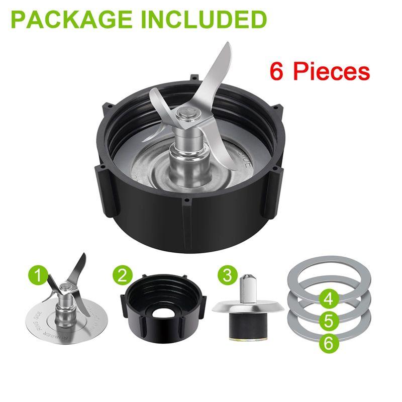 For Oster Blender Replacement Parts Blender Ice Crusher Blade With Jar Base Cap,For Aspas Para Licuadora Oster Blender