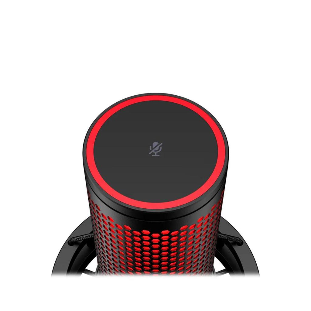 HYPERX QuadCast 2 USB Microphone for Gaming,Streaming and Podcasting,with On-Board Controls,LED Lighting,Removable Shock Mount,PC,Mac,PS5,PS4,USB-C
