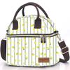 New Adult Portable Handheld Double-layer Insulated Lunch Bag for Work and School Lunch Bag