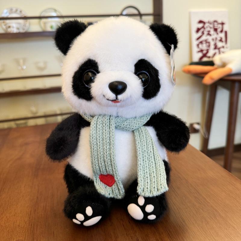 Adorable Huahua Panda Plush Toy - Giant Simulation Doll for Kids Birthdays & Christmas Gifts