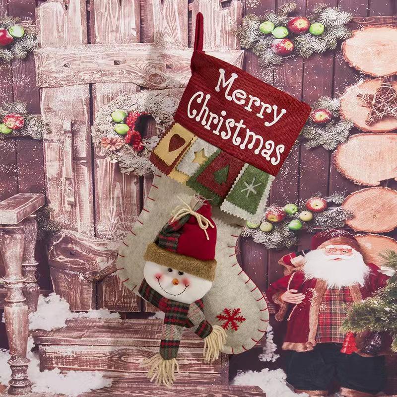 Julgransstrumpa Prydnad: Liten present- och godispåsehänge