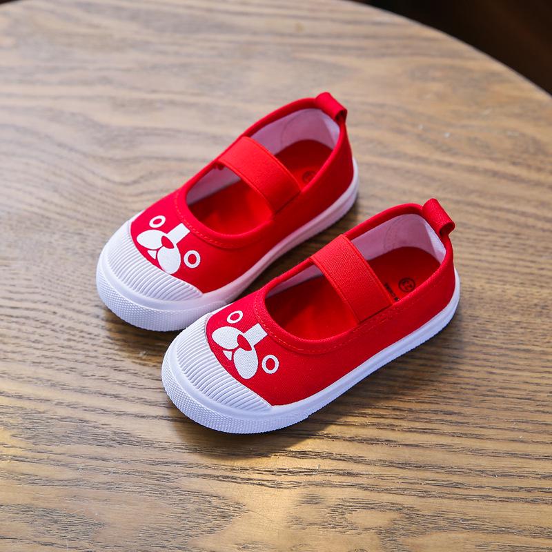 Scarpe da ginnastica in tela stile coreano per bambini - Scarpe casual alla moda per primavera e autunno per ragazzi e ragazze