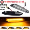 2pcs for BMW Led Dynamic Side Marker Turn Signal Light Sequential Blinker Light for E90 E91 E92 E93 E60 E87 E82 E46 Error Free