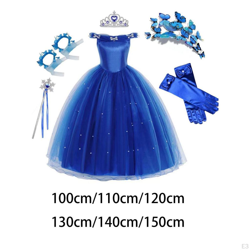 Cos Dress Prinsessekostyme for sceneopptreden