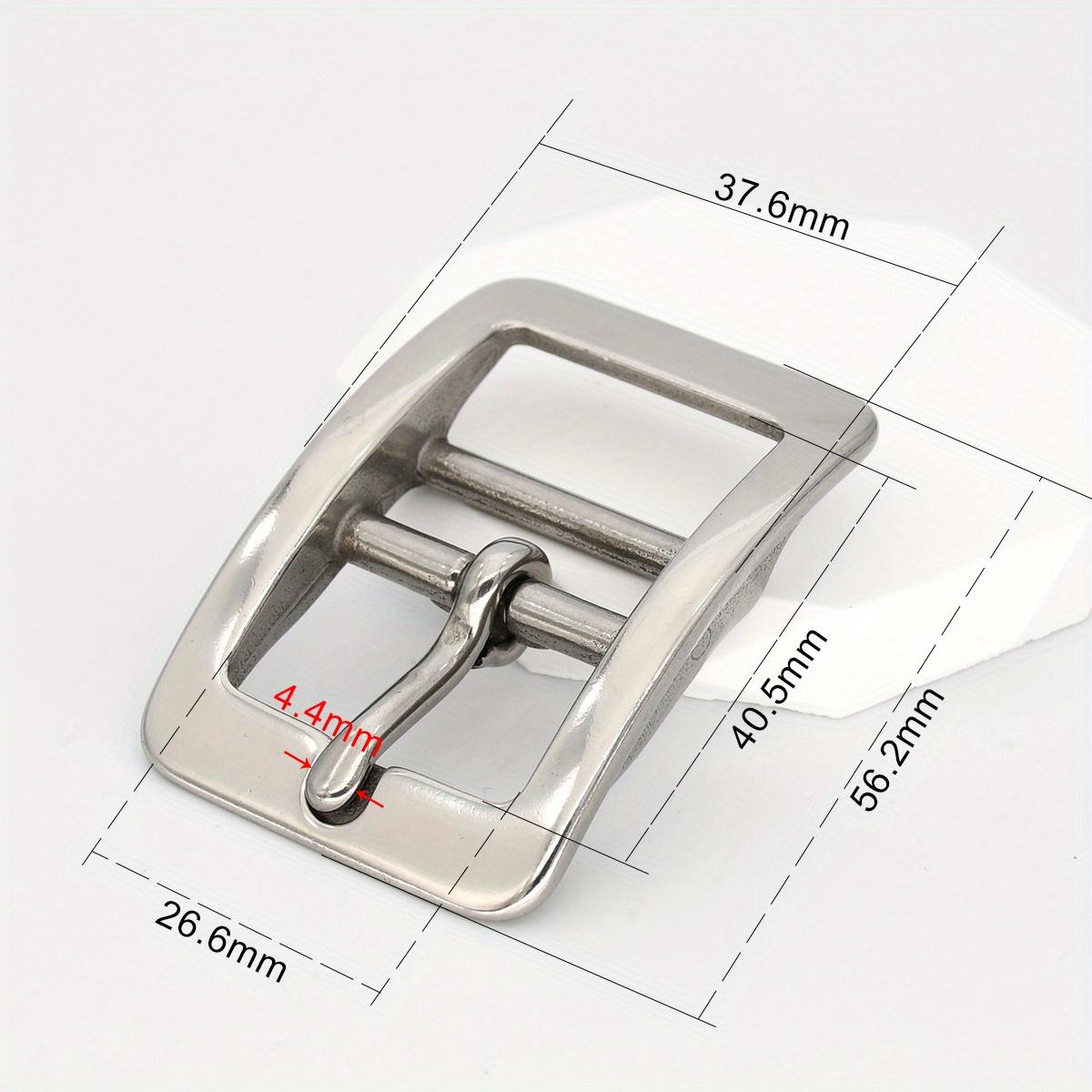 

1pc 26mm/38mm Stainless Steel Belt Buckle Adjustable Single Pin Buckle Leathercraft Parts Accessories