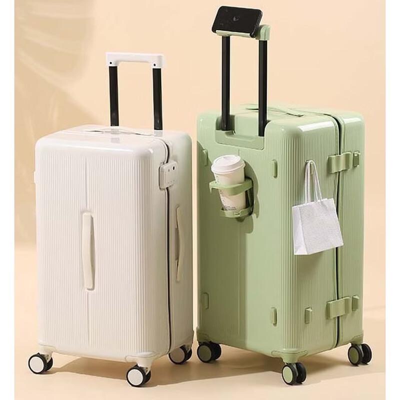 PACKAGE FASHION Durable Lightweight Zipper Travel Suitcase