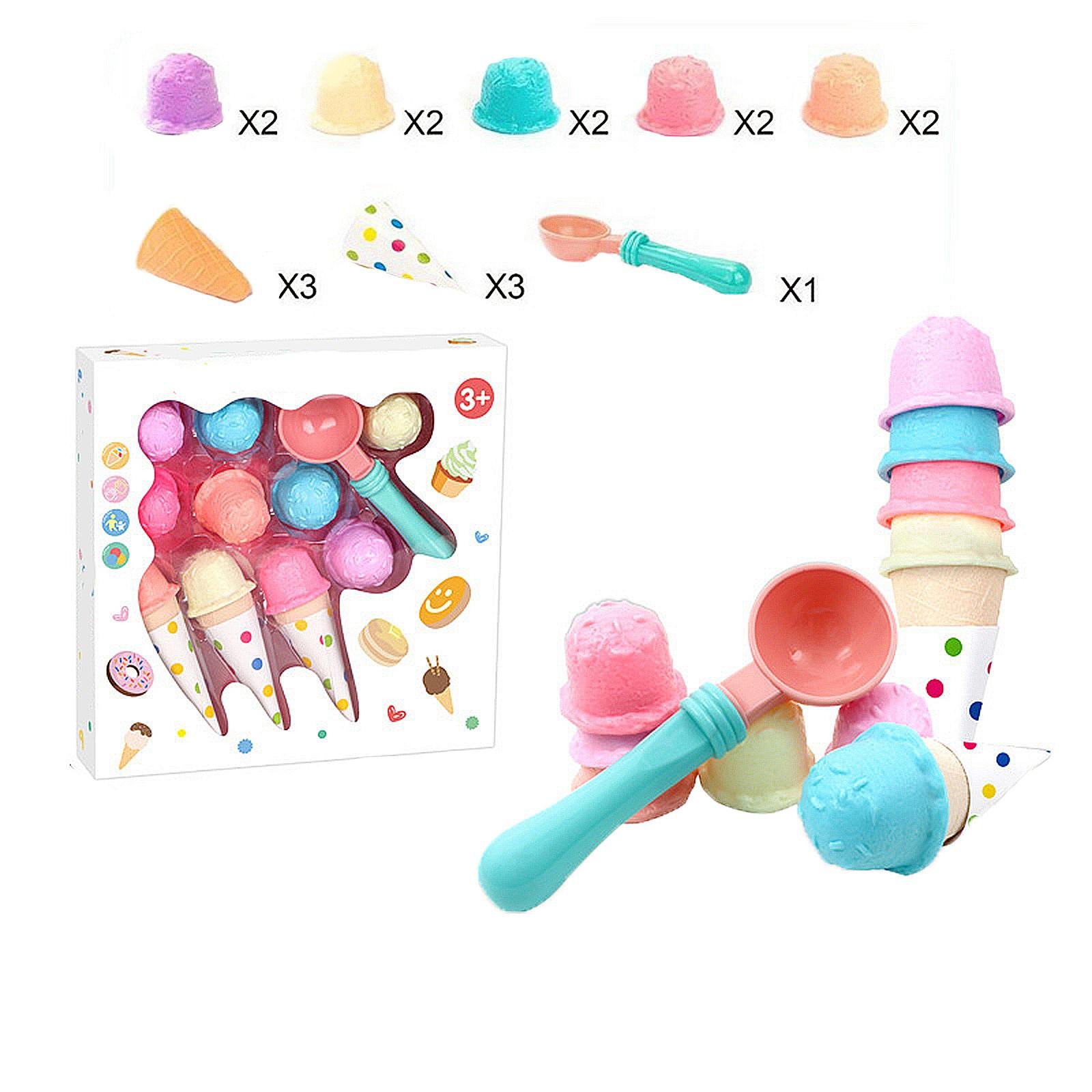 

Детские игрушки для сюжетно-ролевой игры в кухню, игрушки-торты с мороженым, развивающий набор «Сделай сам» One Size