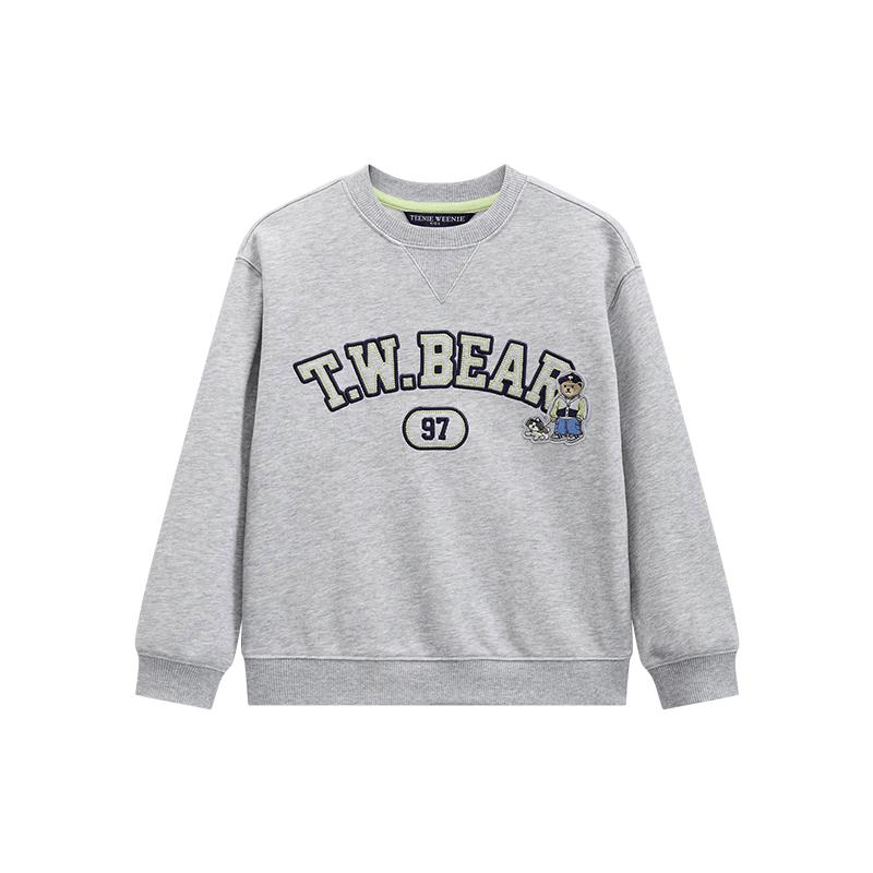 Teenie Weenie Boys' Stylish Letter-Print Long-Sleeve Sweatshirt
