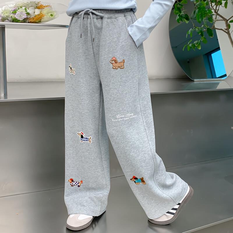 Girls' Spring Autumn Casual Sweatpants