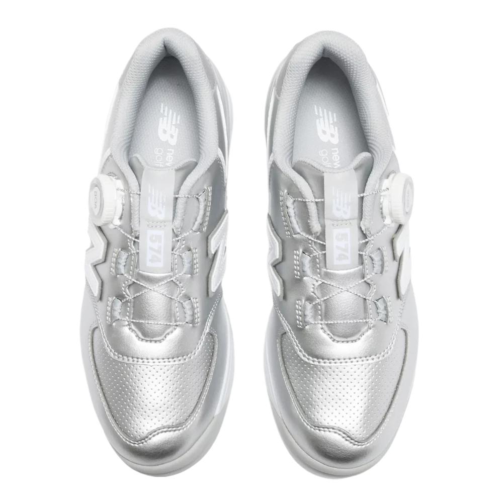 New Balance Nb 574 V3 Slboa Comfortable Simple Fit Low Top Training Shoes Women sneaker Silver WGBS574D