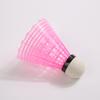 1Pcs Pink Imitation Nylon Ball Durable Badminton Outdoor Plastic Nylon Practice Game Training Use