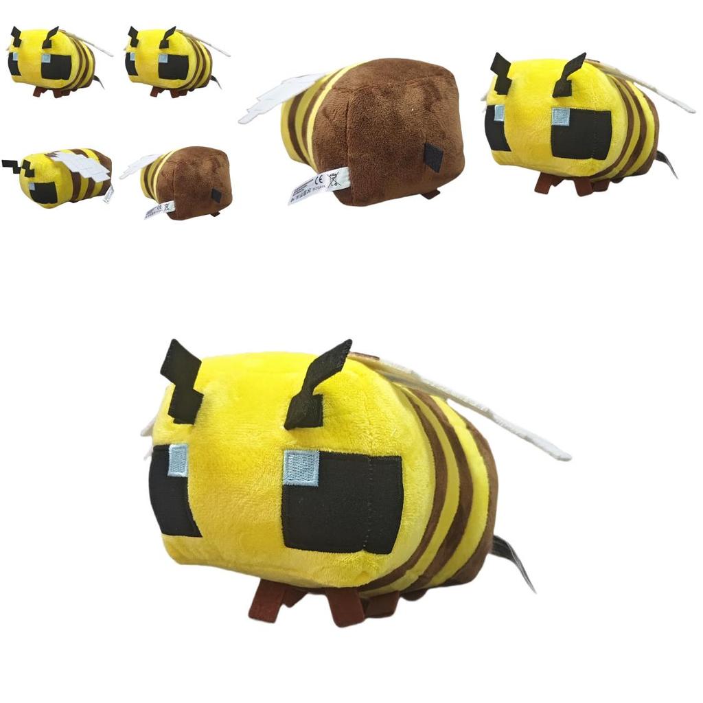 Minecraft Yellow Bee Plush Doll Toy For Kids Gift And Collectible