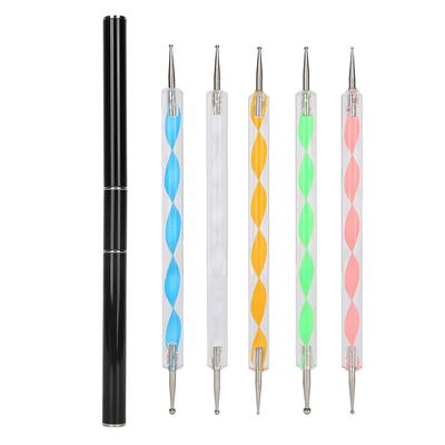 Nail Art Dotting Pen Manicure Tool Set DoubleEnd UV Gel Painting Pen Manicure Accessories
