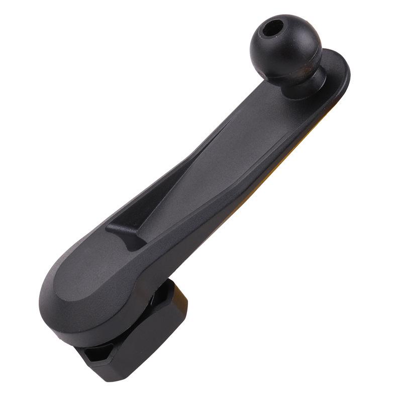 360° Rotating Phone Holder with Clip and Extension Rod for Car Navigation