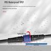 M15 IP65 Waterproof Automotive Connector Cable, 2P/3P/4P/5P LED Power Supply, Male-Female Connector