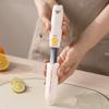Éplucheur Multifonctionnel Deux en Un Acier Inoxydable Éplucheur de Fruits Couteau de Cuisine Double Face Éplucheur de Melon Outil de Cuisine