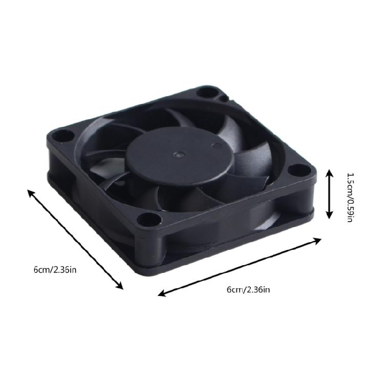 3D Printer Part Hotend Part Upgraded Hydraulic Cooling Fan 60MM 60x60x15MM 24V Coolers Radiators for K1 3D Printer