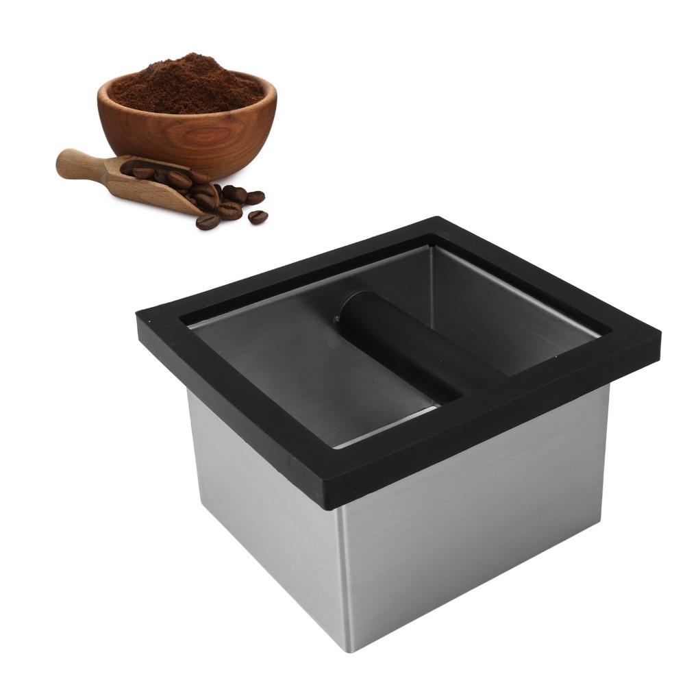 Bottomless Design Espresso Knock Box Open Bottom Desktop Knock Box Coffee Knock Box  For Cafe