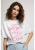Dilly Dally Club Print Tshirts Women Summer Casual Loose Short Sleeve Tees Hipster Cute Aesthetic Astrology Tops