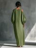 2026 Spring/Summer Women's High-End Off-Shoulder Long Sleeve Mid-Waist Pullover Dress