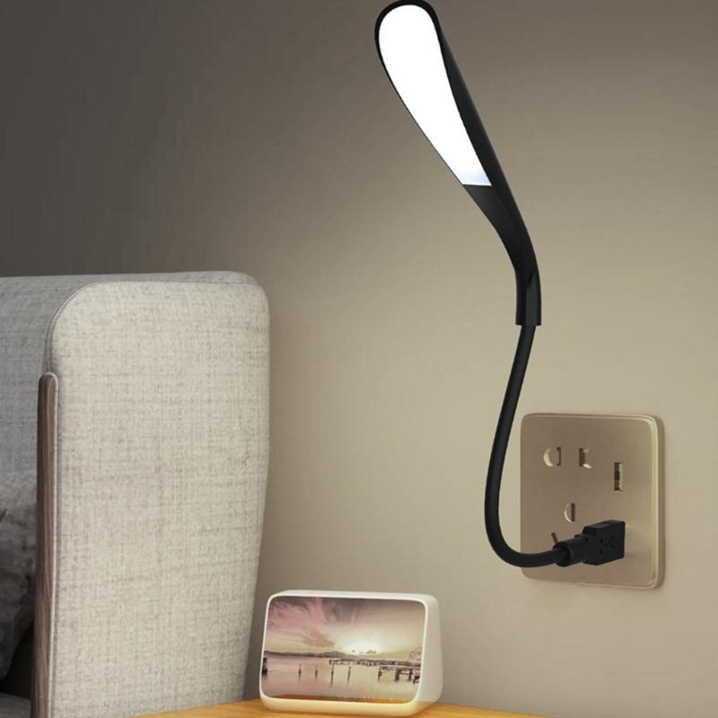 USB 5V Touch LED Night Light with 3 Adjustable Brightness Adjustable Angles for Bedsides Study and Camping