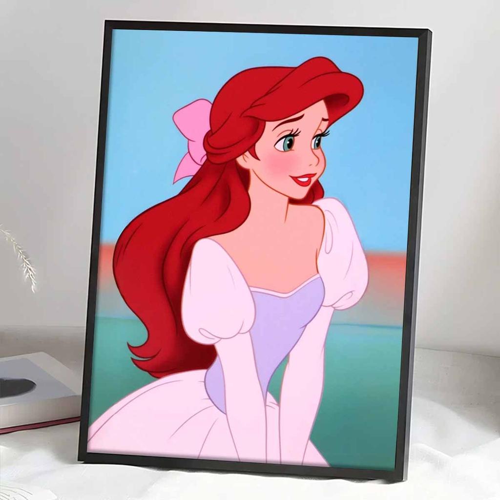 DIY Diamond Painting Lovely Princess Cross Stitch Kit Mosaic Art Diamond Painting Full Circle Diamond Home Decoration