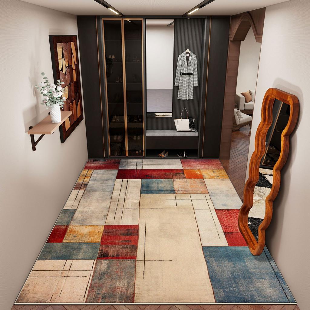Modern antiskid Carpet living room abstract Style customizable cloakroom Lounge Rug soft Fluffy sofa tables Mat Easy cleaning