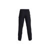 Under Armour Solid Color High-Waist Tapered Joggers Men Bottoms Black 1375646-001