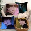 Manga Kwon T-Taekjoo Pillow Case Fashion Square Pillowcase Bedroom Sofa Room Ins Decoration Leisure