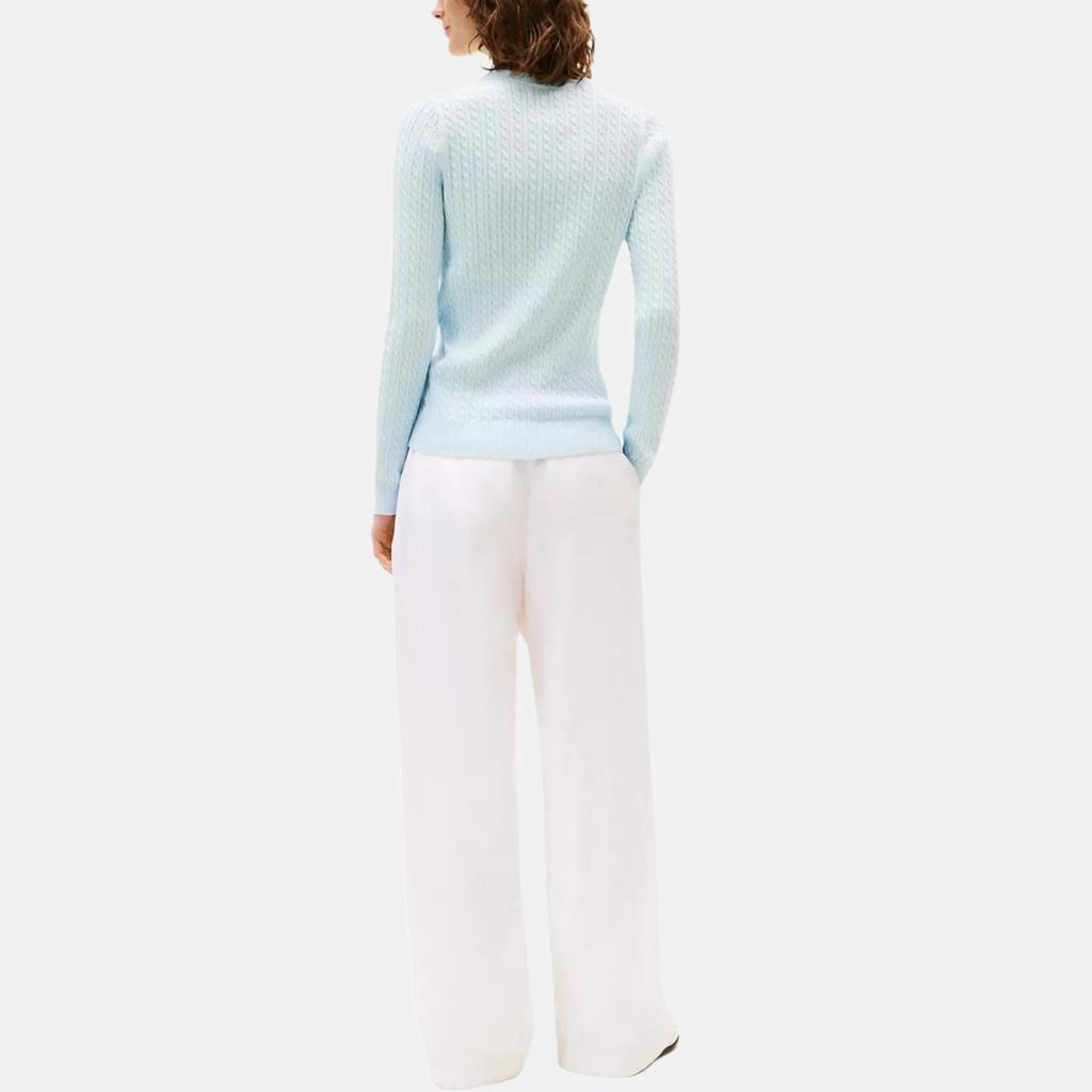 Tommy Hilfiger Round Neck Slim Fit Comfortable Soft Long Sleeve Sweater Women sweater XW04284-CYR