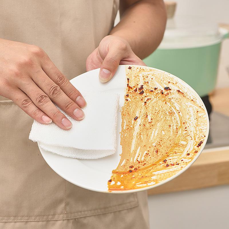 

Бамбуковое волокно Маслостойкая Двухслойная Утолщенная Безворсовая Салфетка для посуды Medium - White - 5 Pack