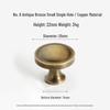 Bronze Brass Pull Handle: New Chinese Style Cabinet, Wardrobe & Drawer Retro Door Handle