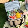 Foldable Large Capacity Insulated Bag - Handheld Cold Storage for Camping & Picnics