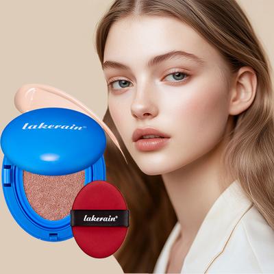 Blue Cushion Concealer Foundation Cross-border Oil Control Long-lasting Creamy Muscle Moisturizing Cushion Foundation