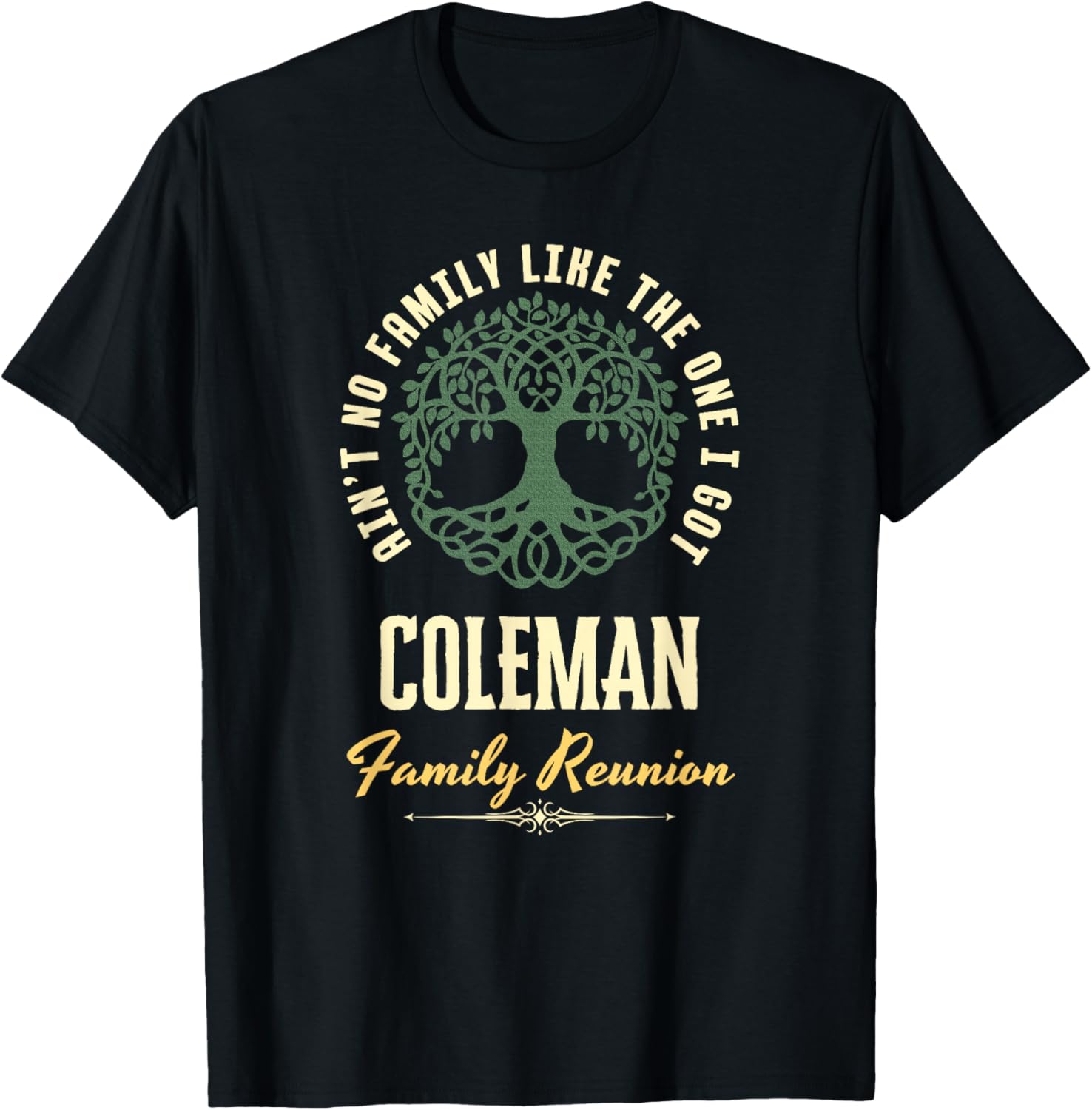 Family Reunion 2025 Matching Design - Coleman T-Shirt S разноцветный