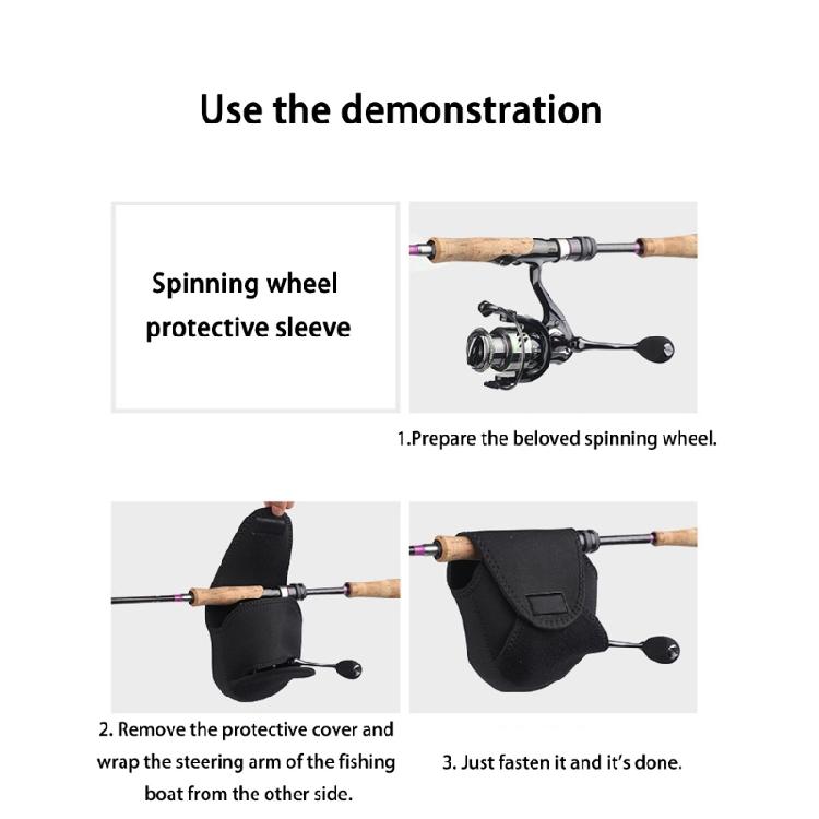 Scratchproof Portable Reel Pouch Fishing Reel Storage Pouch Bag Reel Protector Bag Casting Reel Case Portable