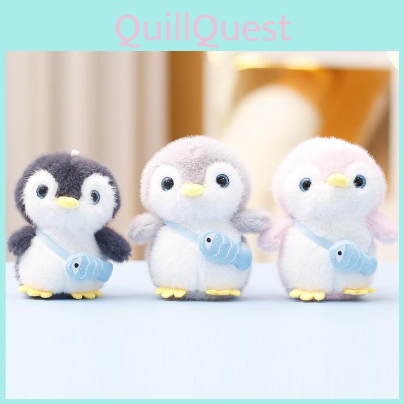 Plush Penguin Toy Keychain With Soft Short Plush For Girls Gift And Bag Decoration