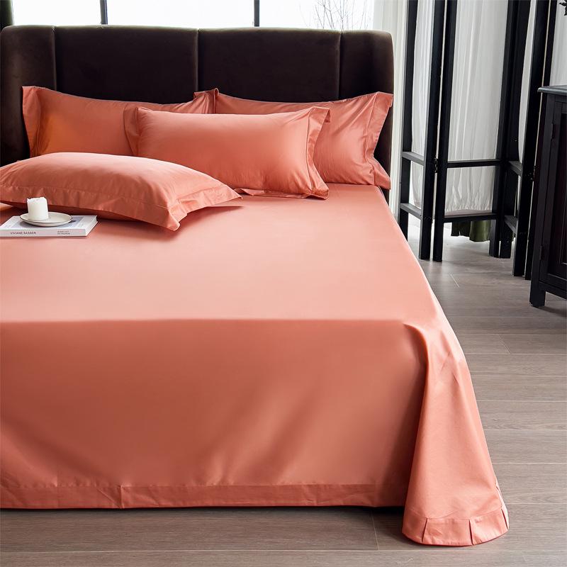 A-Class 50x50 Double-Strand Long-Staple Cotton Sateen Single Bed Sheet, Custom Sizes Available.