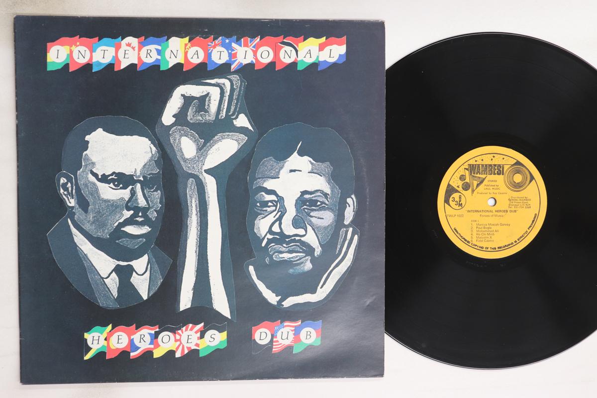 

LP Record SCIENTIST, THE FORCES OF MUSIC - International Heroes Dub TWLP1022 TAMOKI WAMBESI UK Reggae, Ska & Dub Used