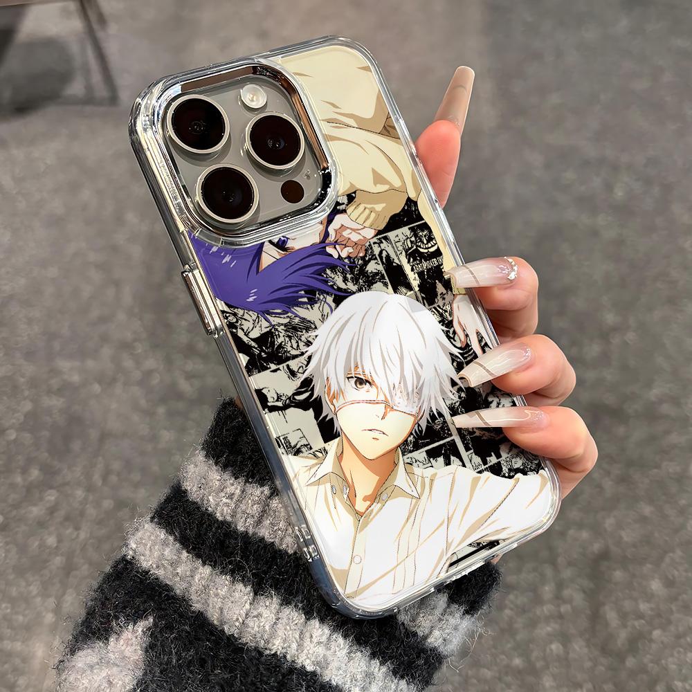 Hot Anime Ghouls Phone Case For Google Pixel 10 9 8 7 8A 9A XL Pro 4G 5G Transparent Soft Silicone TPU Back Cover