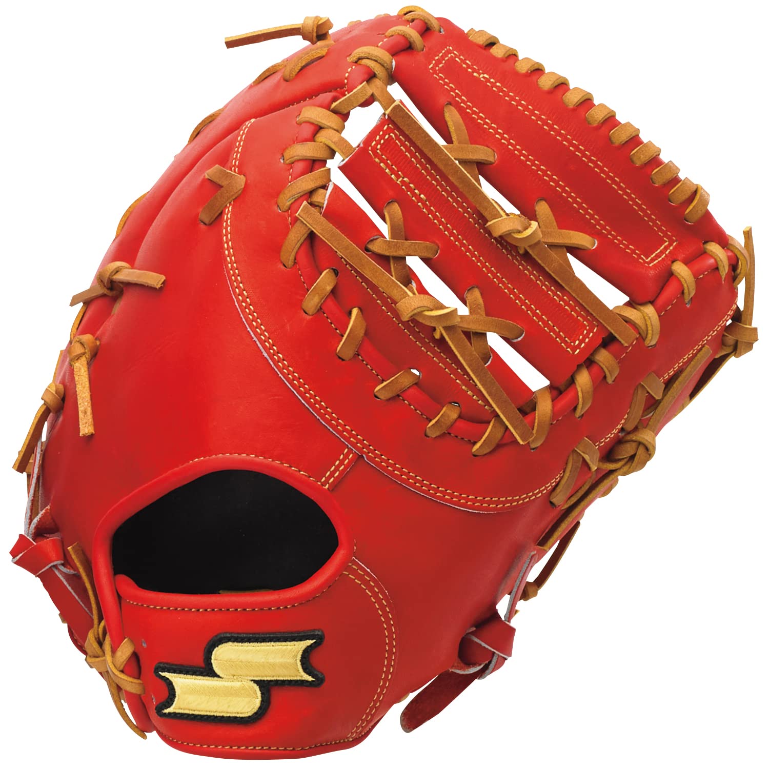 

SSK Baseball Hard Glove First Mitt SPF130 B Orange x Tan Left Throw