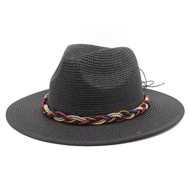 Spring And Summer Women Straw Hat Panama White Top Hat Sun Hat Travel Sun Protection Hat Photo Gift Hat