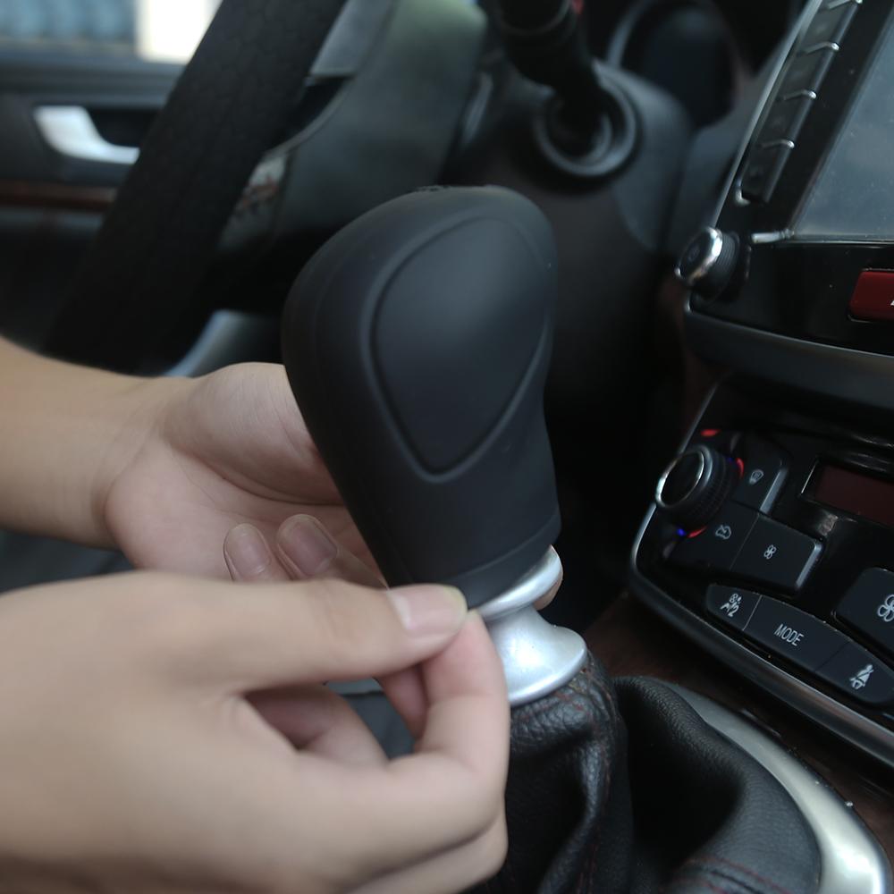 Silicone Car Shift Knob Cover DSG Gears Anti-Slip Design For Car Interior